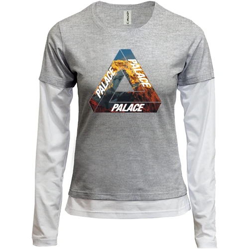 Женский лонгслив Комби "Palace" 2