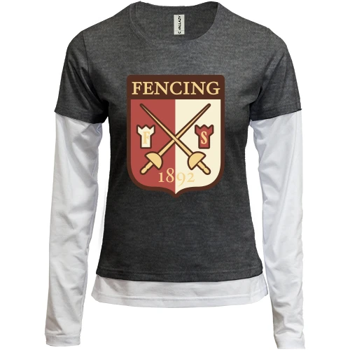 Женский лонгслив Комби Fencing