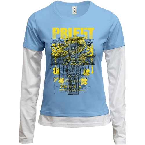 Женский лонгслив Комби Priest