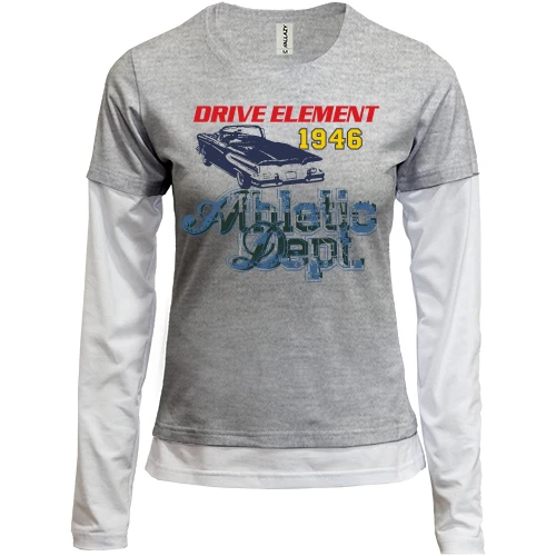 Женский лонгслив Комби Drive element Athletic Dept 1946
