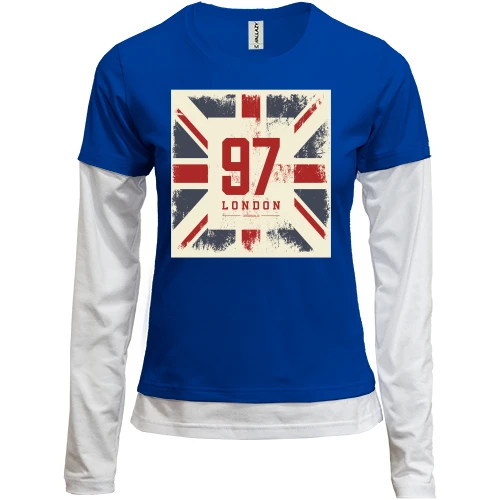 Женский лонгслив Комби 97 London