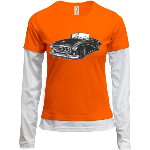 Женский лонгслив Комби es tela car
