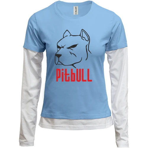 Женский лонгслив Комби Pitbull