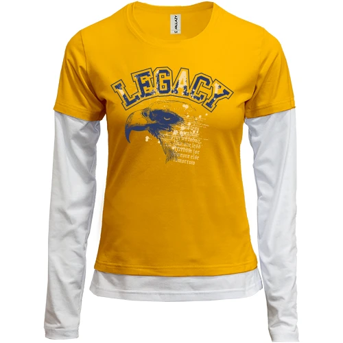 Женский лонгслив Комби legacy eagle