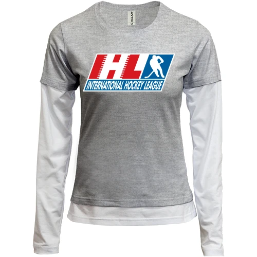 Женский лонгслив Комби International Hockey League (IHL)