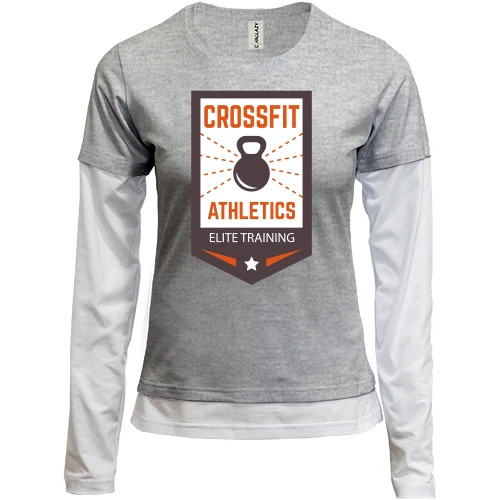 Женский лонгслив Комби crossfit athletics