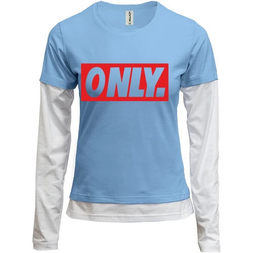 Женский лонгслив Комби Only Obey