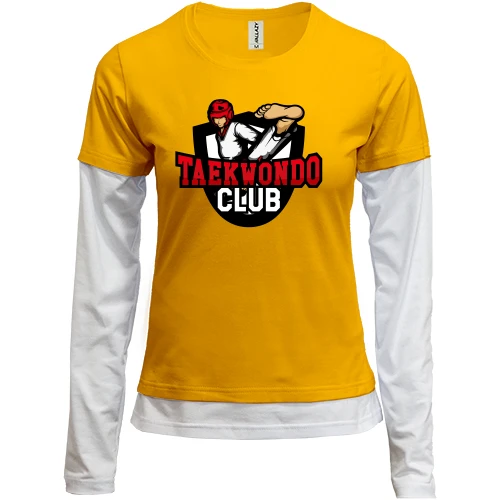 Женский лонгслив Комби taekwondo club