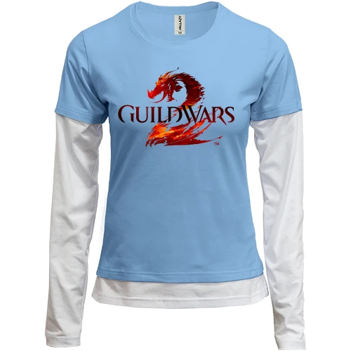 Женский лонгслив Комби Guild Wars 2