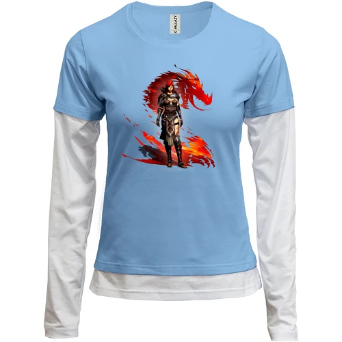 Женский лонгслив Комби Eir Guild wars