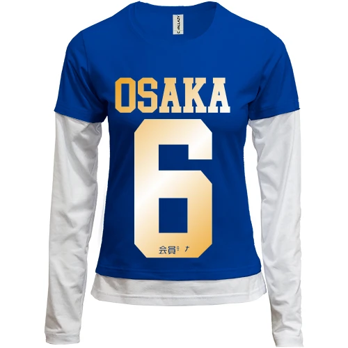Женский лонгслив Комби Osaka 6