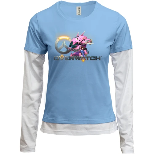 Женский лонгслив Комби Overwatch meka
