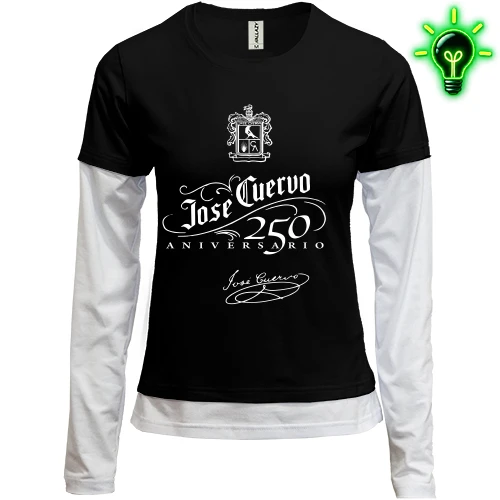 Женский лонгслив Комби с логотипом «Jose Cuervo»