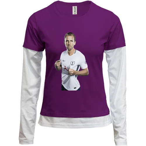 Женский лонгслив Комби c Harry Kane 2