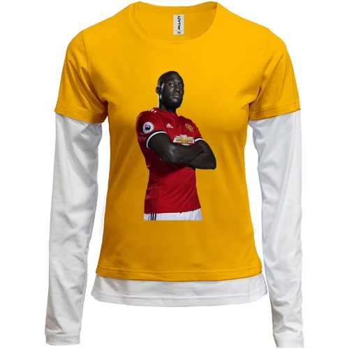 Женский лонгслив Комби с Romelu Lukaku