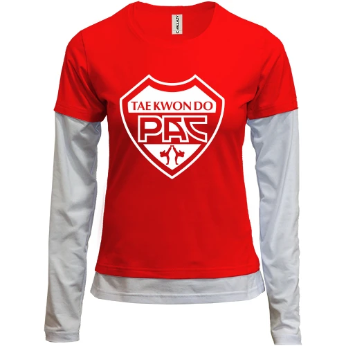 Женский лонгслив Комби Taekwondo Pac