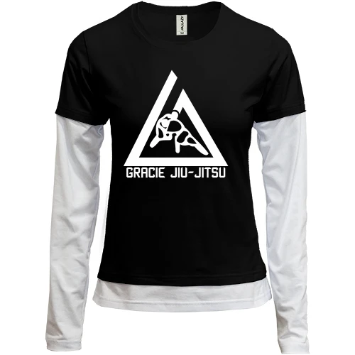Женский лонгслив Комби Jiu-Jitsu