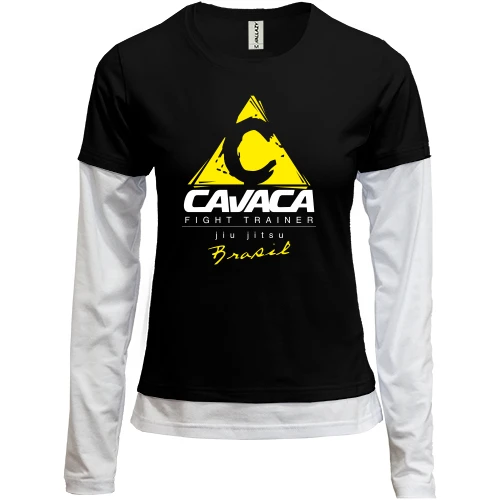 Женский лонгслив Комби Jiu Jitsu CAVACA