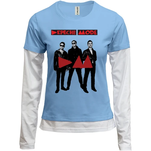 Женский лонгслив Комби Depeche Mode Delta Machine