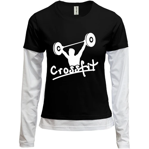 Женский лонгслив Комби Crossfit M