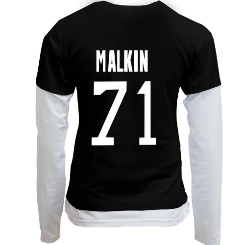Женский лонгслив Комби Evgeni Malkin
