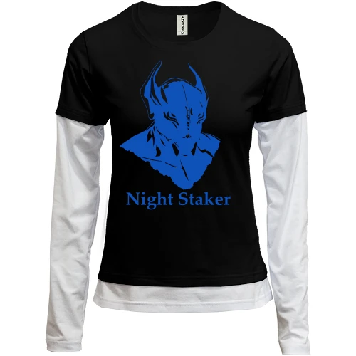 Женский лонгслив Комби Night Staker