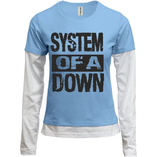 Женский лонгслив Комби SOAD