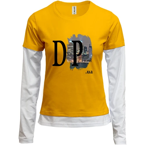 Женский лонгслив Комби dp.ua (Днепр)