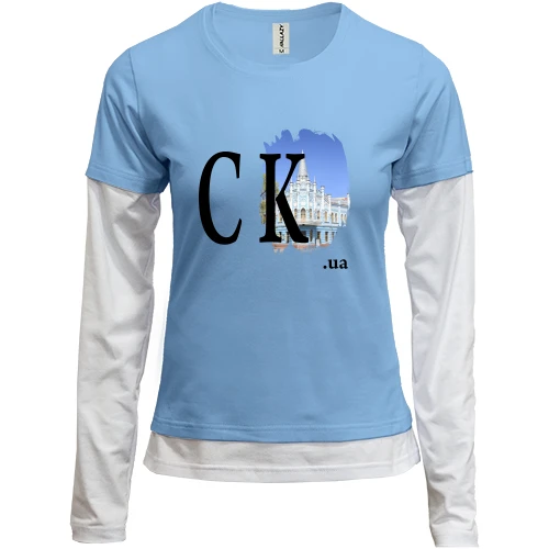 Женский лонгслив Комби ck.ua (Черкассы)
