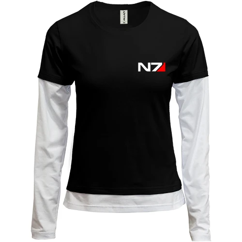 Женский лонгслив Комби N7