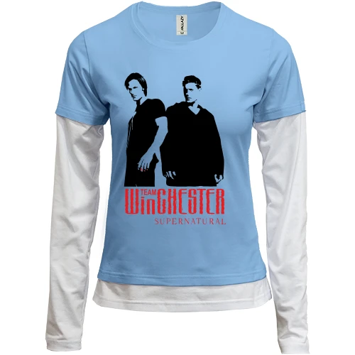 Женский лонгслив Комби Winchester Team (SUPERNATURAL)