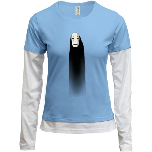 Женский лонгслив Комби No Face Man