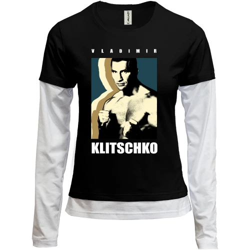 Женский лонгслив Комби Владимир Кличко