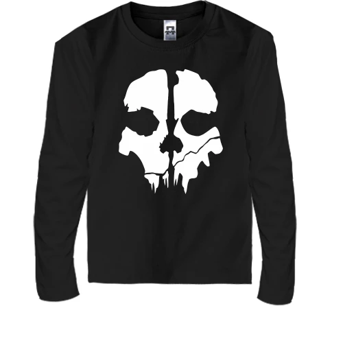 Детский лонгслив CoD Ghosts (Skull)