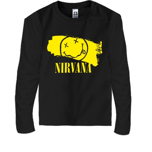 Дитячий лонгслів NIRVANA Painted Smile (2)