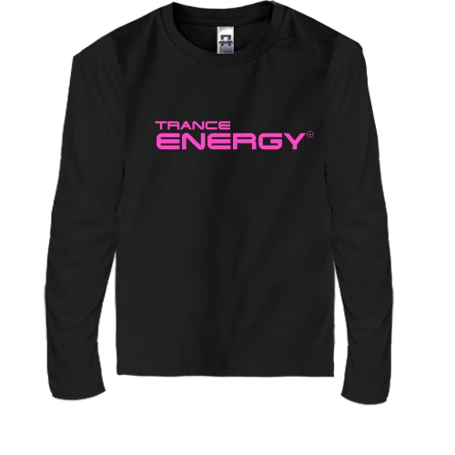 Детский лонгслив Trance Energy