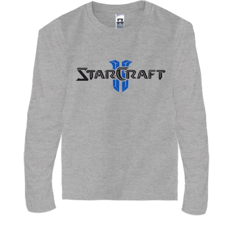 Дитячий лонгслів, Чорний, Starcraft 2 (2)