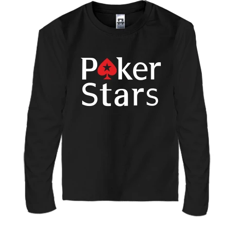Дитячий лонгслів Poker Stars 3