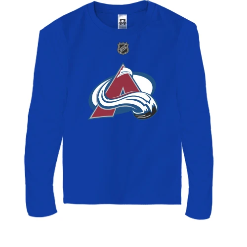 Детский лонгслив Colorado Avalanche 4