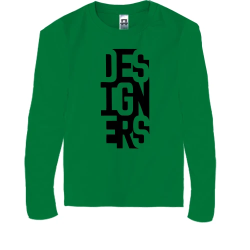 Дитячий лонгслів Designers