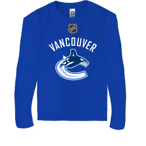 Детский лонгслив Vancouver Canucks