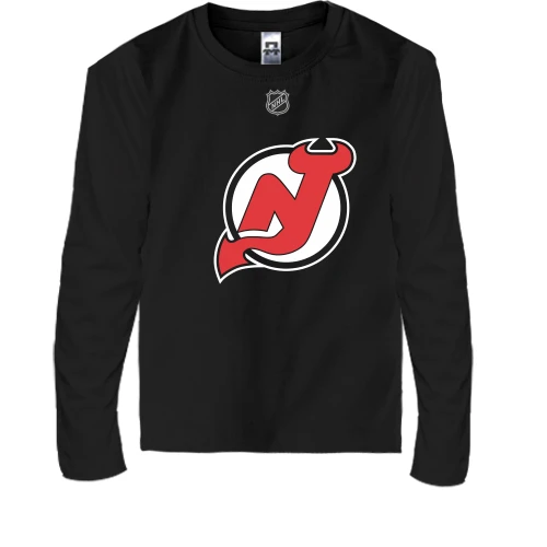 Детский лонгслив New Jersey Devils