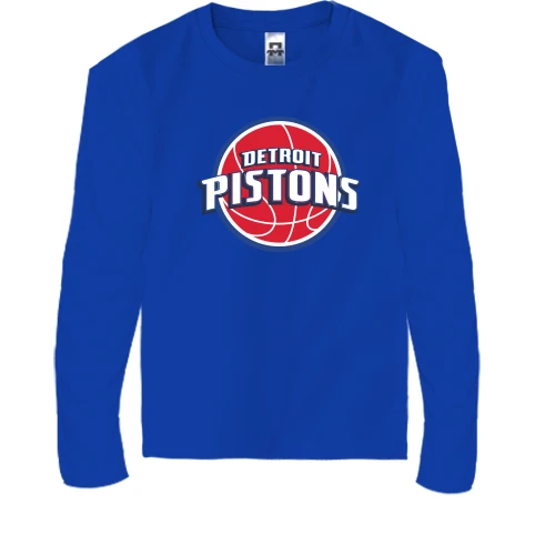 Дитячий лонгслів Detroit Pistons