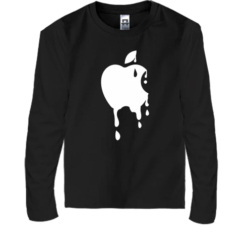 Дитячий лонгслів з кислотним Apple