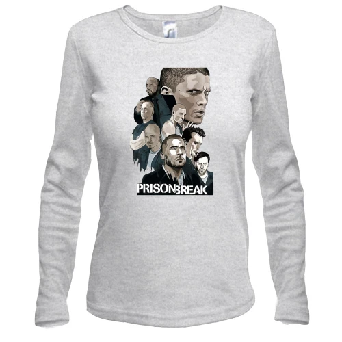 Жіночий лонгслів Prison Break poster