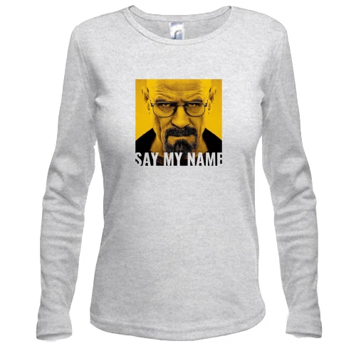 Жіночий лонгслів Say my name
