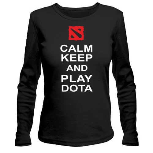 Женский лонгслив Play DOTA
