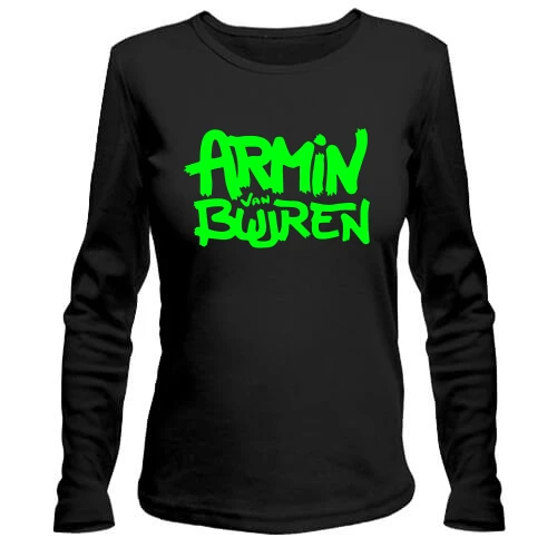 Жіночий лонгслів Armin Van Buuren (графіті)