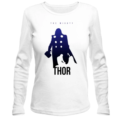 Жіночий лонгслів з Тором (The Mighty)