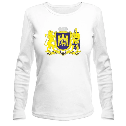 Женский лонгслив Герб города Львов